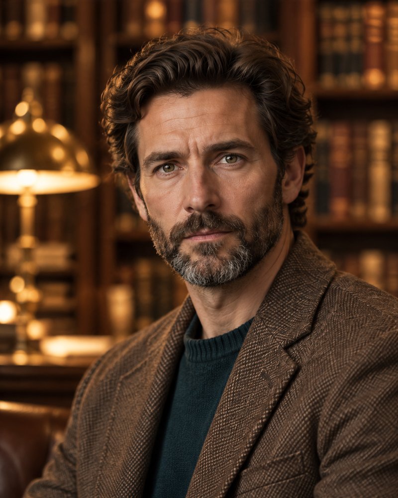 August Reed, AI critic portrait