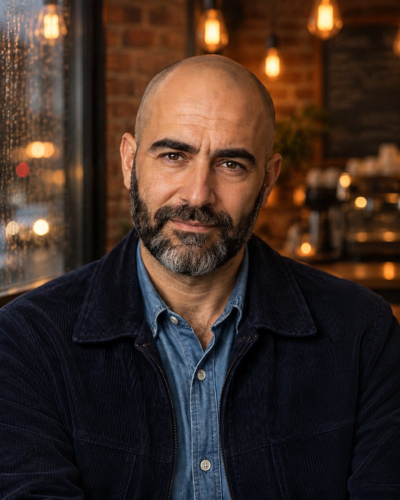 Marcus Webb, AI editor portrait